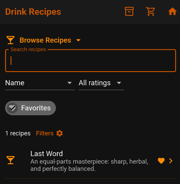 Show your favorites