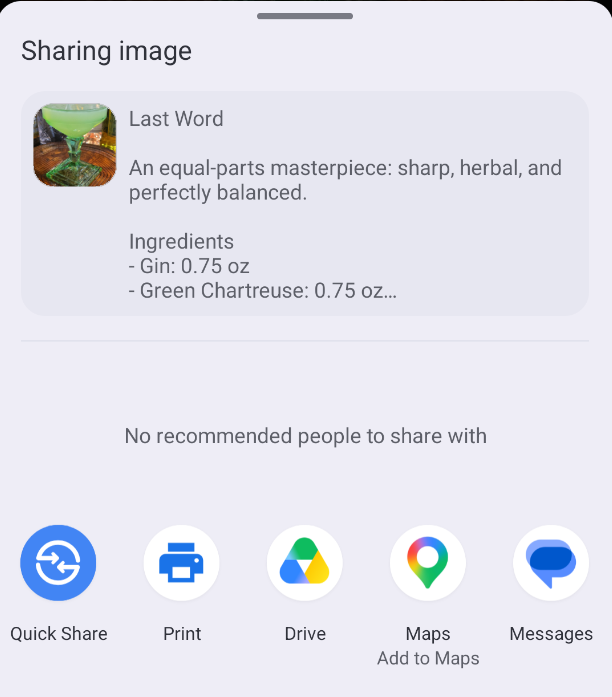 Share a recipe
