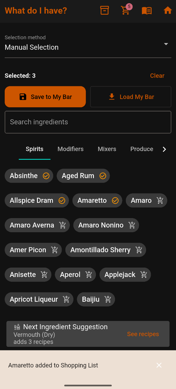 Add more ingredients